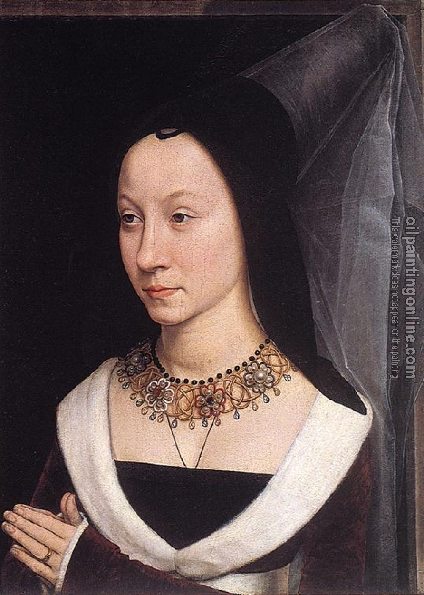 Memling, Hans - Tommaso's wife Portinari